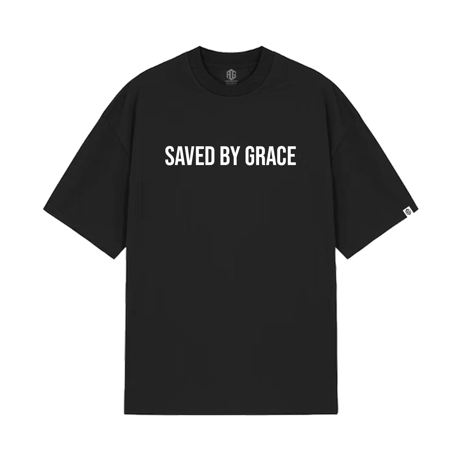 Saved By Grace T-Shirt - Black