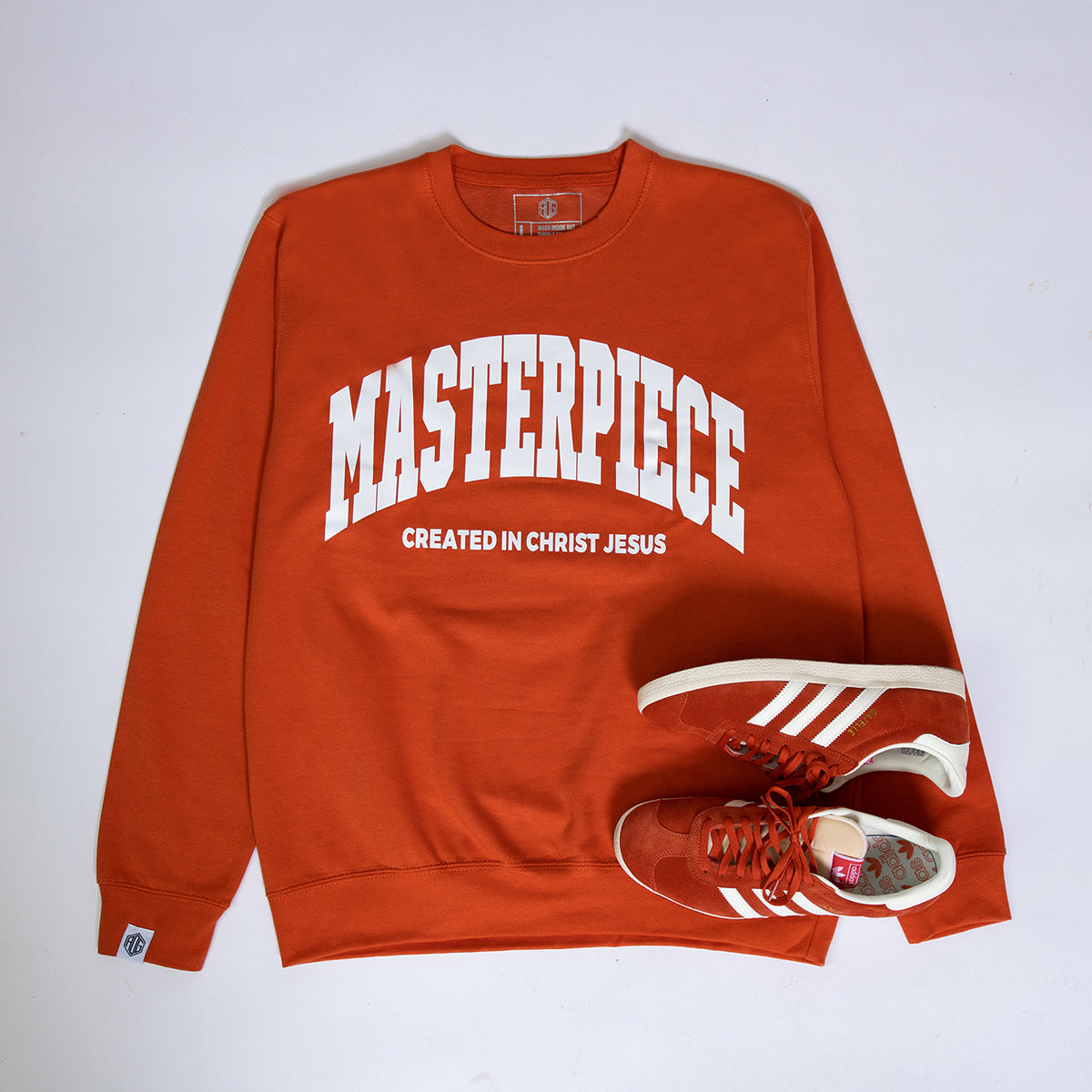 Masterpiece Sweatshirt - Burnt Orange