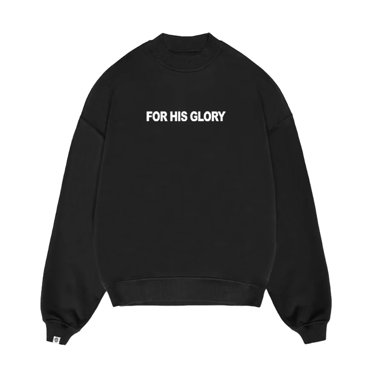 For His Glory Sweatshirt - Black