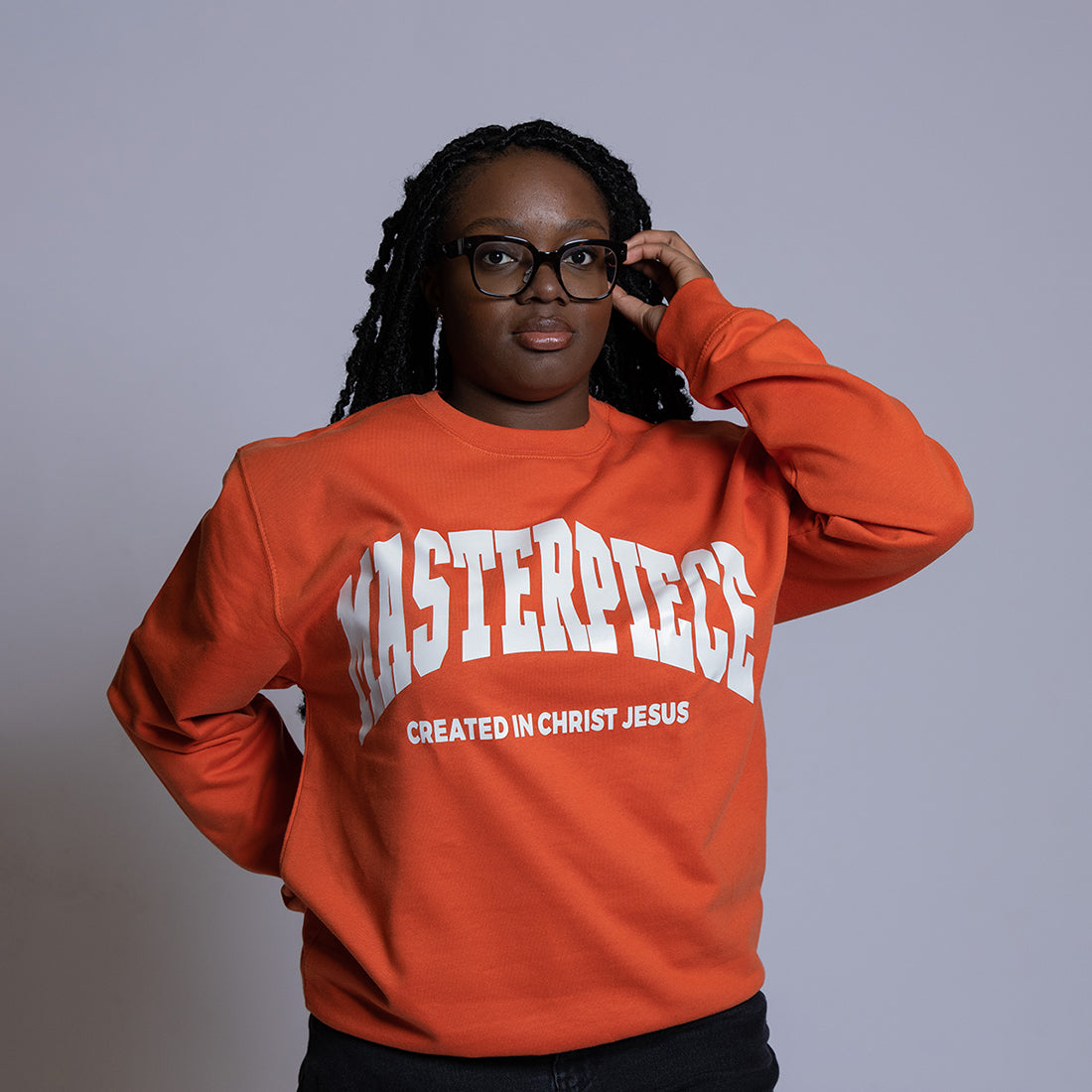 Masterpiece Sweatshirt - Burnt Orange