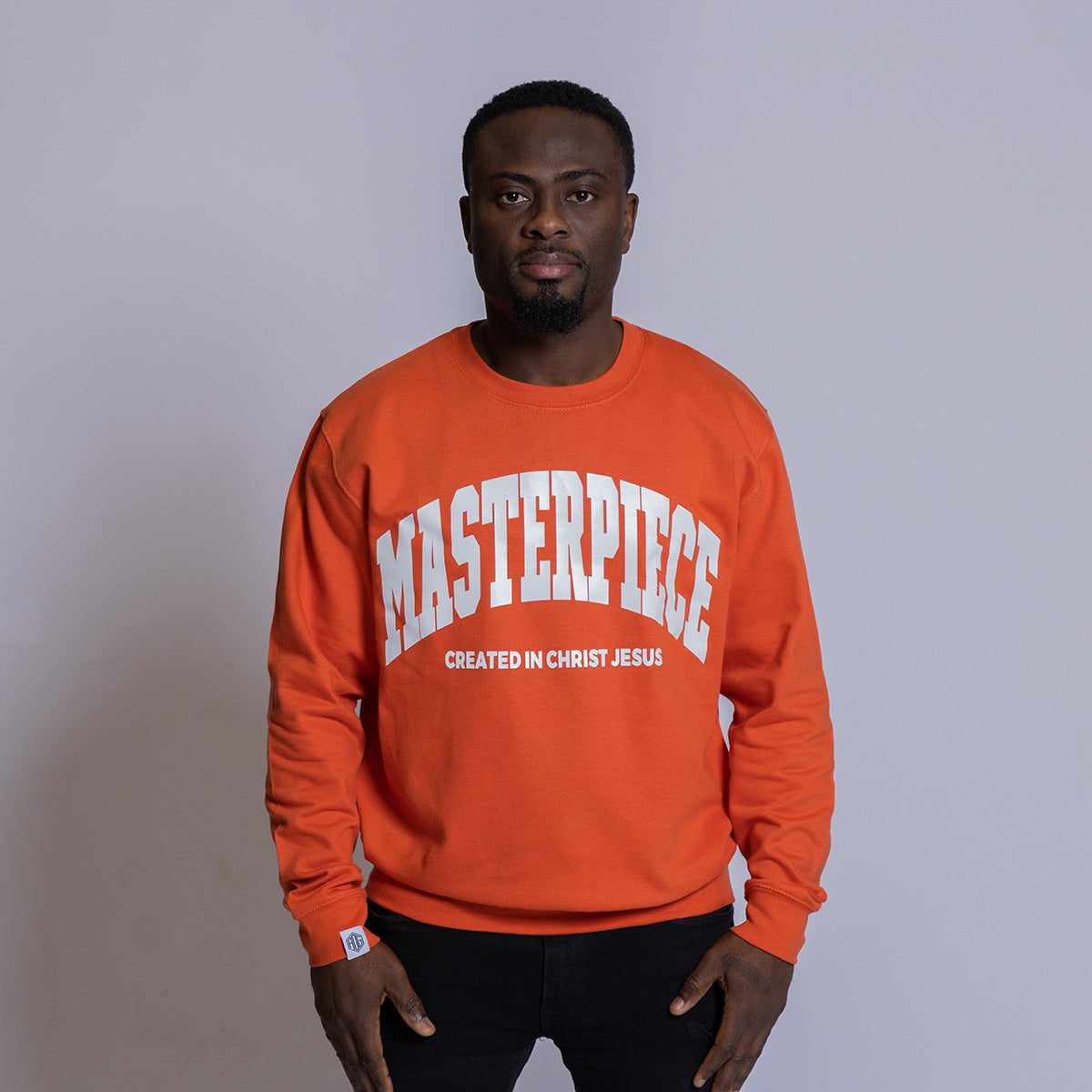 Burnt hotsell orange sweatshirt