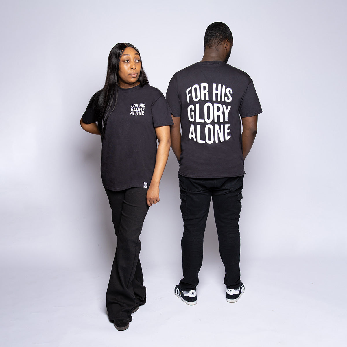 For His Glory Tee - Black