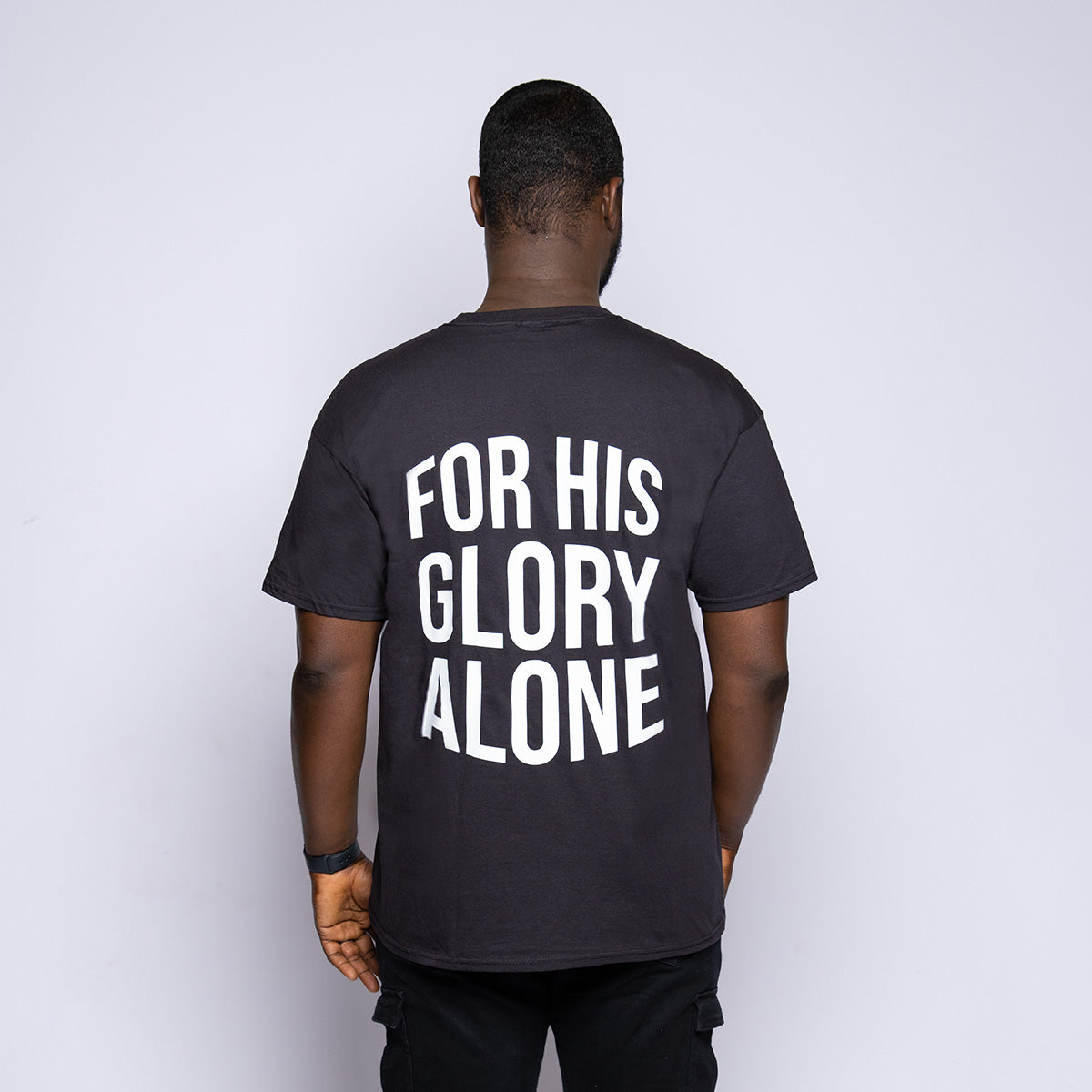 For His Glory Tee - Black