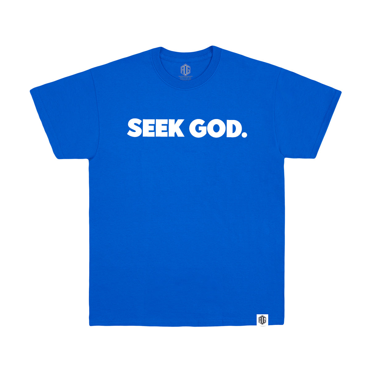 Seek God T-Shirt - Blue