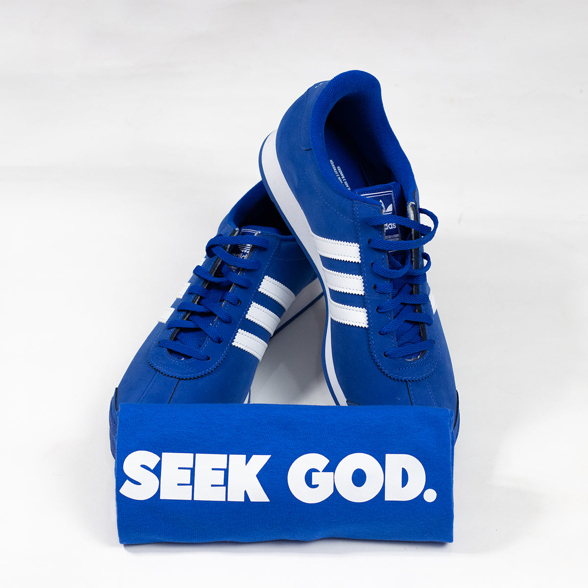 Seek God T-Shirt - Blue