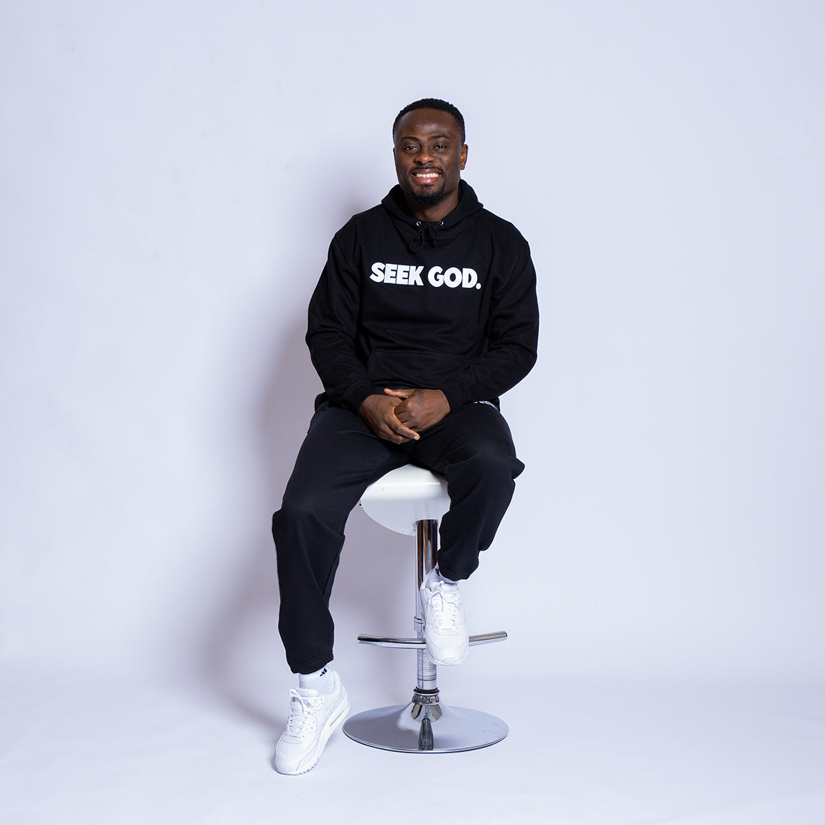 Seek God Hoodie - Black