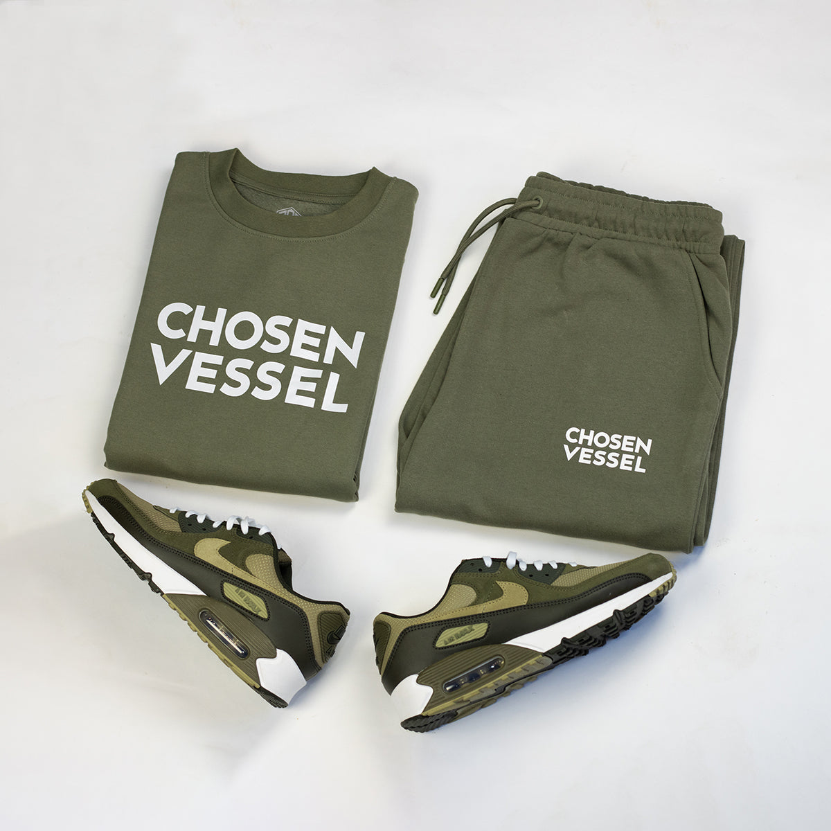 CV Jogger Set - Olive