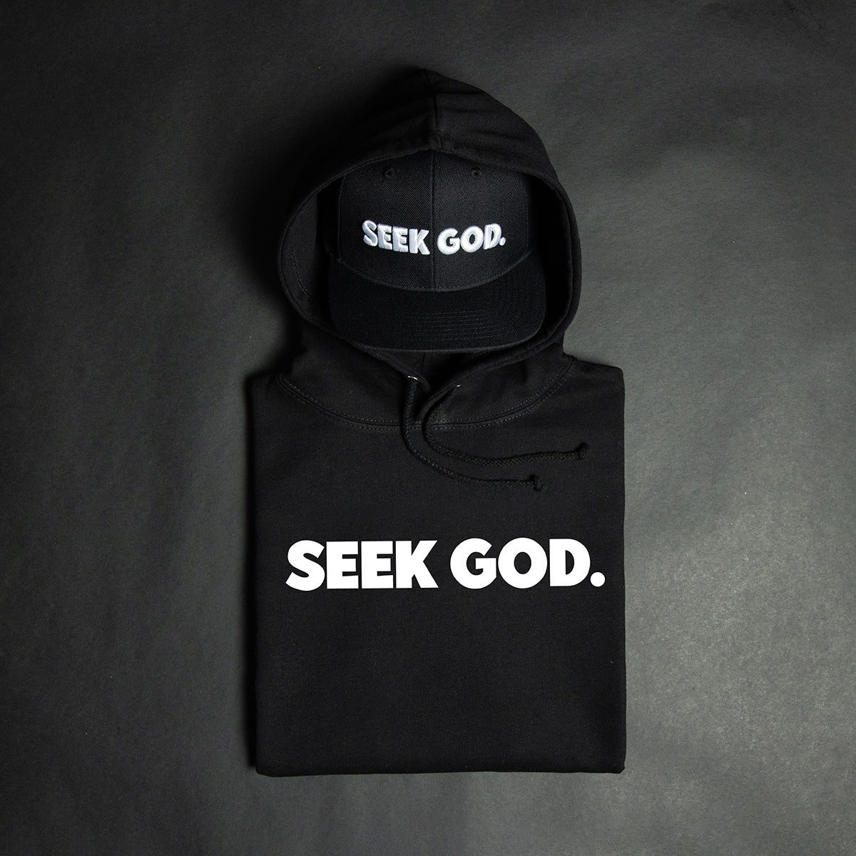 Seek God Hoodie - Black