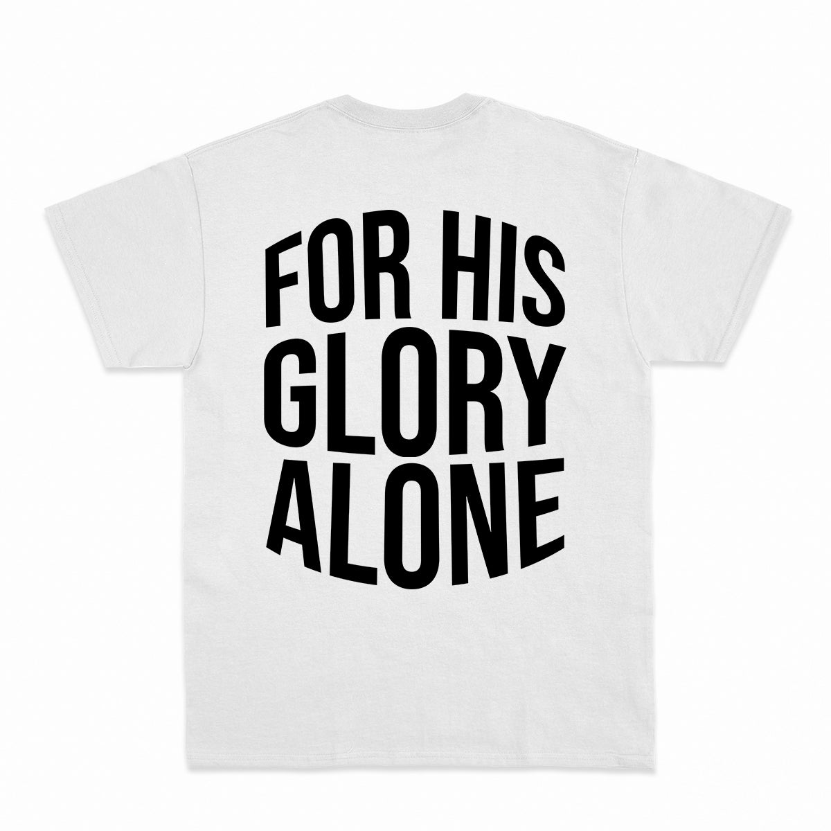 For His Glory Tee - White